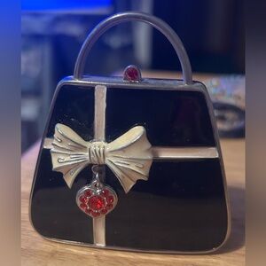 PARTYLITE - Retired - Audrey Purse Tealight Candle Holder